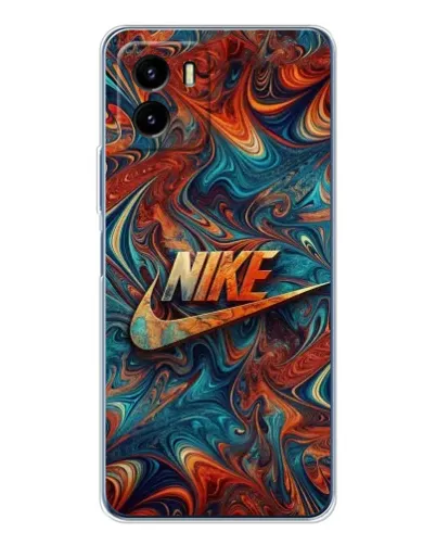 Чехол для Vivo Y19s Pro с картинкой «Nike в абстракции» Чехол для Vivo Y19s Pro с картинкой «Nike в абстракции»