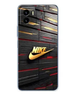 Чехол для Vivo Y19s Pro с картинкой «Золотой Nike на металле» Чехол для Vivo Y19s Pro с картинкой «Золотой Nike на металле»
