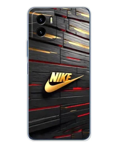 Чехол для Vivo Y19s Pro с картинкой «Золотой Nike на металле» Чехол для Vivo Y19s Pro с картинкой «Золотой Nike на металле»
