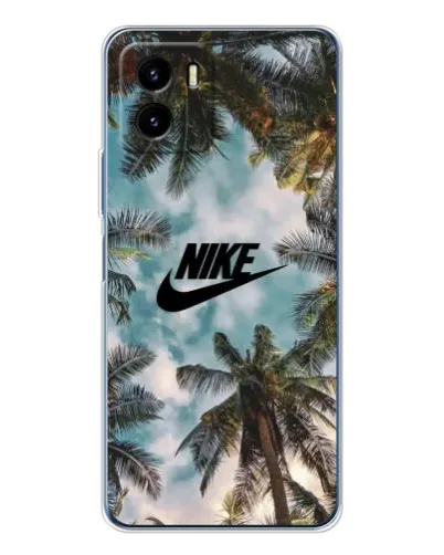 Чехол для Vivo Y19s Pro с картинкой «Тропический принт Nike» Чехол для Vivo Y19s Pro с картинкой «Тропический принт Nike»