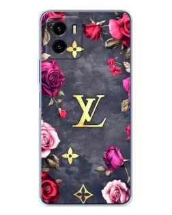 Чехол для Vivo Y19s Pro с картинкой «Цветочный Louis Vuitton»