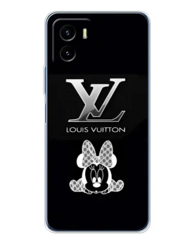 Чехол для Vivo Y19s Pro с картинкой «LV и Минни Маус»