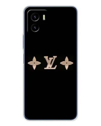 Чехол для Vivo Y19s Pro с картинкой «Louis Vuitton — минимализм»