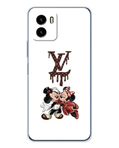 Чехол для Vivo Y19s Pro с картинкой «LV и Микки Маус»