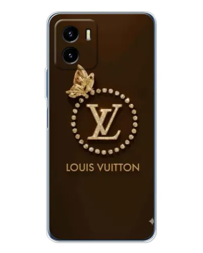 Чехол для Vivo Y19s Pro с картинкой «LV — золотая печать»