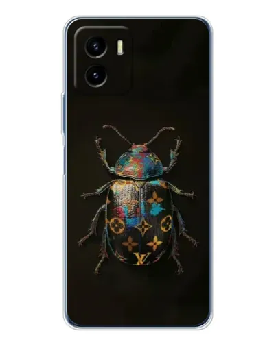 Чехол для Vivo Y19s Pro с картинкой «LV — мраморный принт»