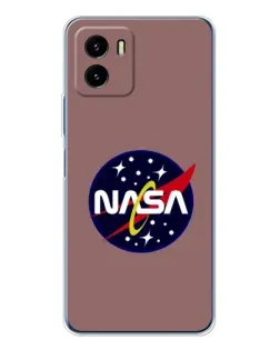 Чехол для Vivo Y19s Pro с картинкой «NASA — ретро космос» Чехол для Vivo Y19s Pro с картинкой «NASA — ретро космос»