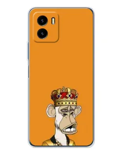 Чехол для Vivo Y19s Pro с картинкой «Золотая обезьяна Bored Ape»