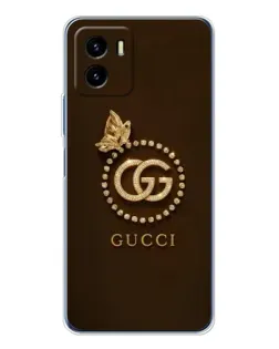 Чехол для Vivo Y19s Pro с картинкой «Gucci — золотая бабочка» Чехол для Vivo Y19s Pro с картинкой «Gucci — золотая бабочка»