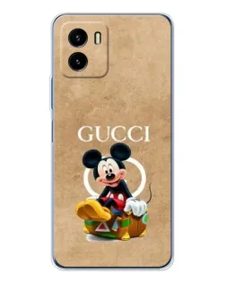 Чехол для Vivo Y19s Pro с картинкой «Микки Маус Gucci — крафт» Чехол для Vivo Y19s Pro с картинкой «Микки Маус Gucci — крафт»