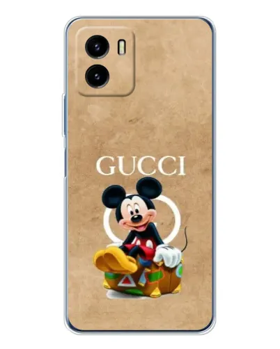 Чехол для Vivo Y19s Pro с картинкой «Микки Маус Gucci — крафт» Чехол для Vivo Y19s Pro с картинкой «Микки Маус Gucci — крафт»