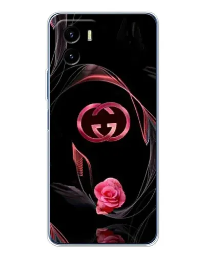 Чехол для Vivo Y19s Pro с картинкой «Gucci — неоновая роза» Чехол для Vivo Y19s Pro с картинкой «Gucci — неоновая роза»