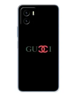 Чехол для Vivo Y19s Pro с картинкой «Gucci — красный градиент» Чехол для Vivo Y19s Pro с картинкой «Gucci — красный градиент»