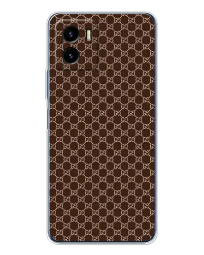 Чехол для Vivo Y19s Pro с картинкой «Gucci — шоколадная сетка» Чехол для Vivo Y19s Pro с картинкой «Gucci — шоколадная сетка»