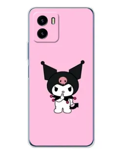 Чохол для Vivo Y19s Pro з картинкою «Kuromi — рожева ніжність» Чохол для Vivo Y19s Pro з картинкою «Kuromi — рожева ніжність»