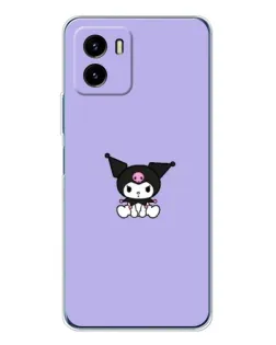 Чохол для Vivo Y19s Pro з картинкою «Kuromi — фіолетовий мінімалізм» Чохол для Vivo Y19s Pro з картинкою «Kuromi — фіолетовий мінімалізм»