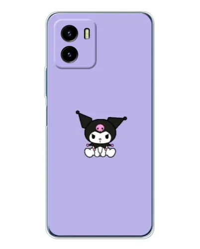 Чохол для Vivo Y19s Pro з картинкою «Kuromi — фіолетовий мінімалізм» Чохол для Vivo Y19s Pro з картинкою «Kuromi — фіолетовий мінімалізм»