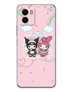 Чохол для Vivo Y19s Pro з картинкою «My Melody та Kuromi» Чохол для Vivo Y19s Pro з картинкою «My Melody та Kuromi»