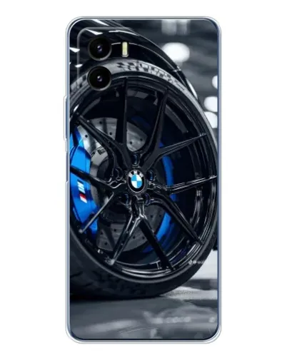 Чехол для Vivo Y19s Pro с картинкой «Колесо BMW вблизи» Чехол для Vivo Y19s Pro с картинкой «Колесо BMW вблизи»