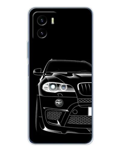 Чехол для Vivo Y19s Pro с картинкой «Темный силуэт BMW» Чехол для Vivo Y19s Pro с картинкой «Темный силуэт BMW»
