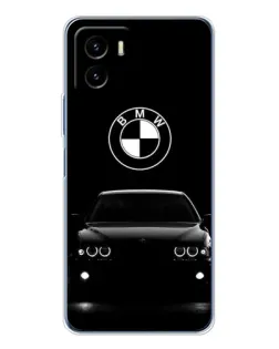 Чехол для Vivo Y19s Pro с картинкой «BMW — взгляд из темноты»