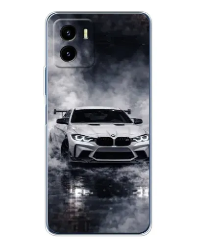 Чехол для Vivo Y19s Pro с картинкой «BMW сквозь туман» Чехол для Vivo Y19s Pro с картинкой «BMW сквозь туман»