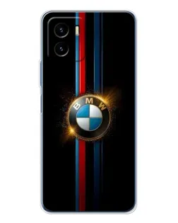 Чехол для Vivo Y19s Pro с картинкой «BMW M-Power неон»
