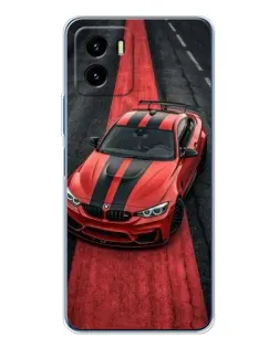 Чехол для Vivo Y19s Pro с картинкой «BMW на красной дорожке»
