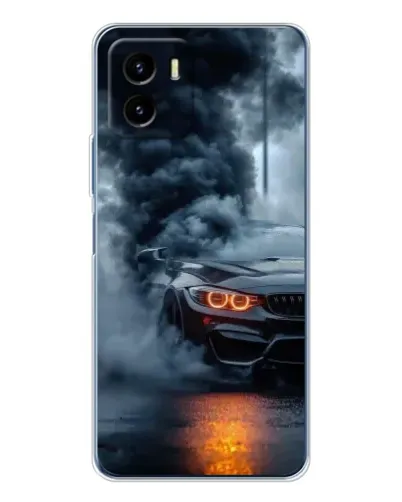 Чехол для Vivo Y19s Pro с картинкой «BMW M-Power — абстракция» Чехол для Vivo Y19s Pro с картинкой «BMW M-Power — абстракция»