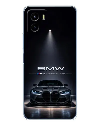 Чехол для Vivo Y19s Pro с картинкой «BMW сквозь ночной город» Чехол для Vivo Y19s Pro с картинкой «BMW сквозь ночной город»
