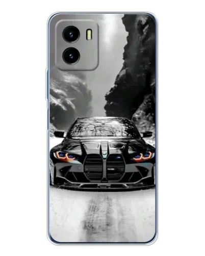 Чехол для Vivo Y19s Pro с картинкой «BMW — акварельный дрифт» Чехол для Vivo Y19s Pro с картинкой «BMW — акварельный дрифт»