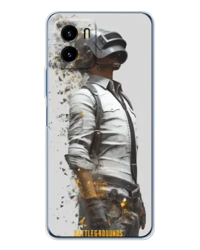 Чехол для Vivo Y19s Pro с картинкой «PUBG — боец в пыли» Чехол для Vivo Y19s Pro с картинкой «PUBG — боец в пыли»