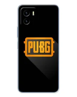 Чехол для Vivo Y19s Pro с картинкой «PUBG — рамка лого»