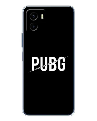 Чехол для Vivo Y19s Pro с картинкой «PUBG — белый логотип» Чехол для Vivo Y19s Pro с картинкой «PUBG — белый логотип»