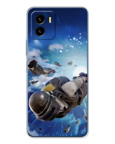 Чехол для Vivo Y19s Pro с картинкой «Десант PUBG — прыжок» Чехол для Vivo Y19s Pro с картинкой «Десант PUBG — прыжок»