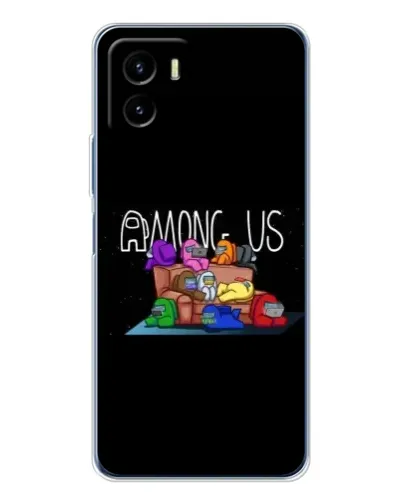 Чехол для Vivo Y19s Pro с картинкой «Логотип Among Us» Чехол для Vivo Y19s Pro с картинкой «Логотип Among Us»