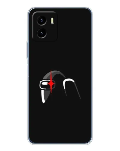 Чехол для Vivo Y19s Pro с картинкой «Among Us шлем» Чехол для Vivo Y19s Pro с картинкой «Among Us шлем»