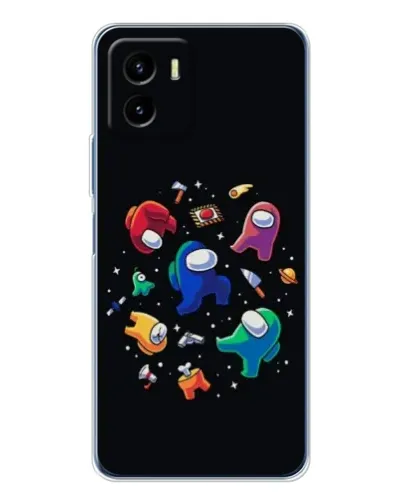 Чехол для Vivo Y19s Pro с картинкой «Among Us космос» Чехол для Vivo Y19s Pro с картинкой «Among Us космос»