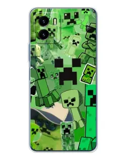 Чехол для Vivo Y19s Pro с картинкой «Криперы Minecraft» Чехол для Vivo Y19s Pro с картинкой «Криперы Minecraft»