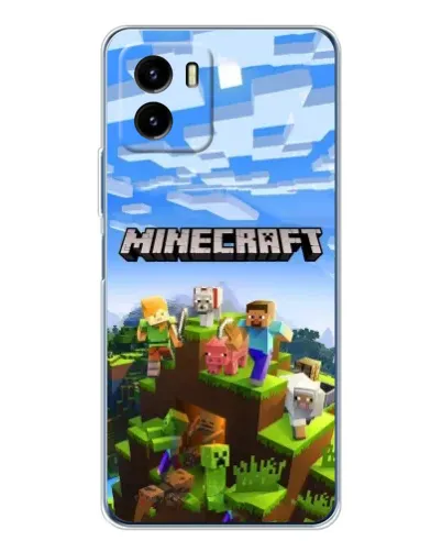 Чехол для Vivo Y19s Pro с картинкой «Minecraft классический мир» Чехол для Vivo Y19s Pro с картинкой «Minecraft классический мир»