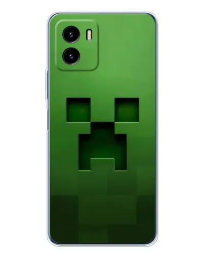 Чехол для Vivo Y19s Pro с картинкой «Крипер микро-дизайн» Чехол для Vivo Y19s Pro с картинкой «Крипер микро-дизайн»