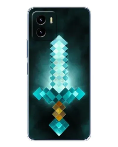 Чехол для Vivo Y19s Pro с картинкой «Алмазный меч неон» Чехол для Vivo Y19s Pro с картинкой «Алмазный меч неон»
