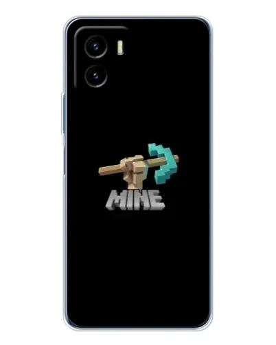 Чехол для Vivo Y19s Pro с картинкой «Алмазная кирка» Чехол для Vivo Y19s Pro с картинкой «Алмазная кирка»