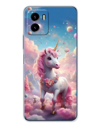 Чехол для Vivo Y19s Pro с картинкой «Единорог среди облаков» Чехол для Vivo Y19s Pro с картинкой «Единорог среди облаков»
