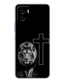Чехол для Vivo Y19s Pro с картинкой «Лев и Крест» Чехол для Vivo Y19s Pro с картинкой «Лев и Крест»