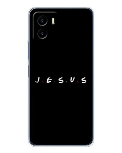 Чехол для Vivo Y19s Pro с картинкой «Точки веры J.E.S.U.S.»