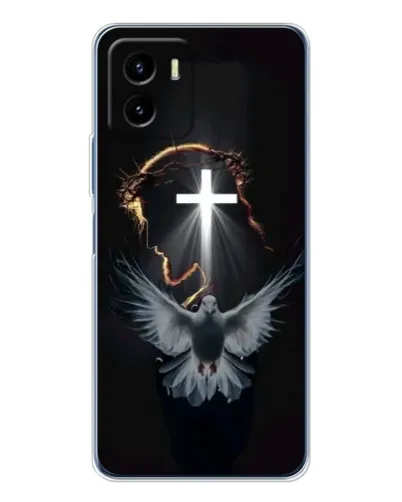 Чехол для Vivo Y19s Pro с картинкой «Голубь и Свет»