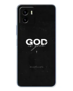 Чехол для Vivo Y19s Pro с картинкой «GOD — Бог над всем»