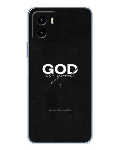 Чехол для Vivo Y19s Pro с картинкой «GOD — Бог над всем»