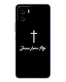 Чехол для Vivo Y19s Pro с картинкой «Иисус любит тебя»